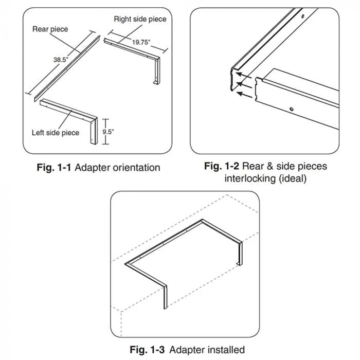 American Outdoor Grills Retrofit Adapter - AD-5T - Image 2