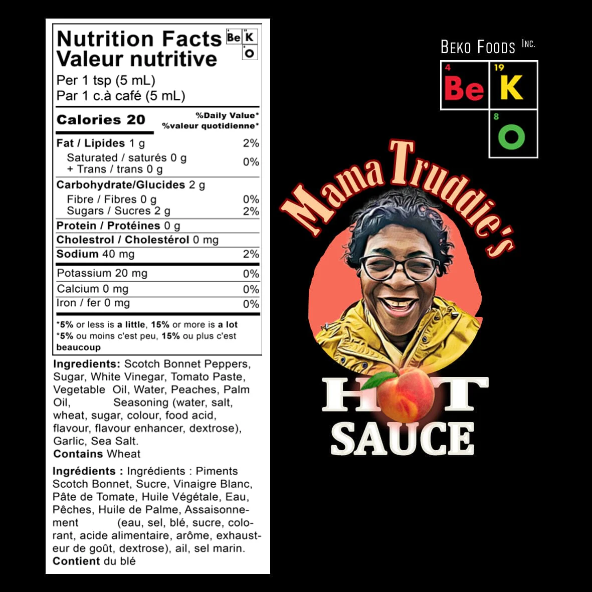 Beko Mama Truddie's Hot Sauce (5 oz / 147 mL) - Image 5