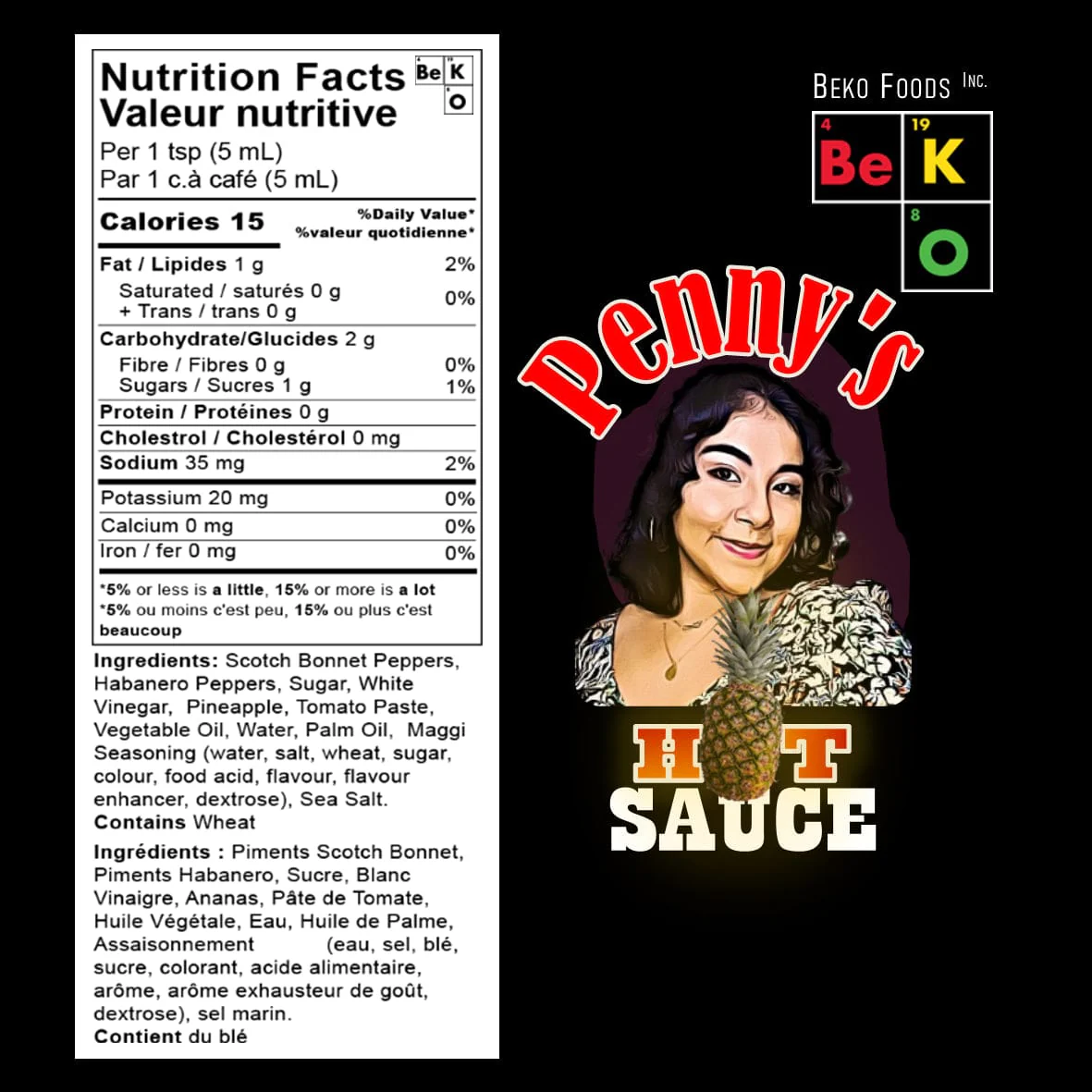 Beko Penny's Hot Sauce (5 oz / 147 mL) - Image 5