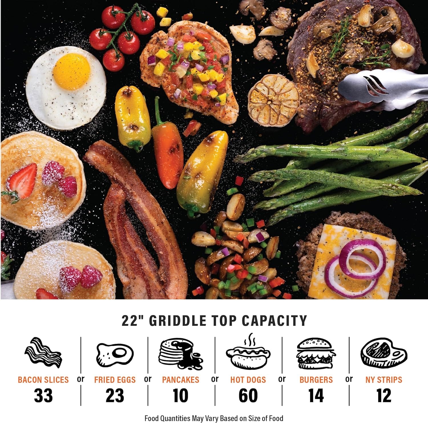 Blackstone 22" Tabletop Griddle (with Hood) - Image 6