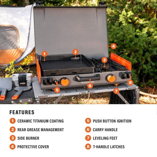 Blackstone Adventure Ready 14" Camping Griddle - Image 3