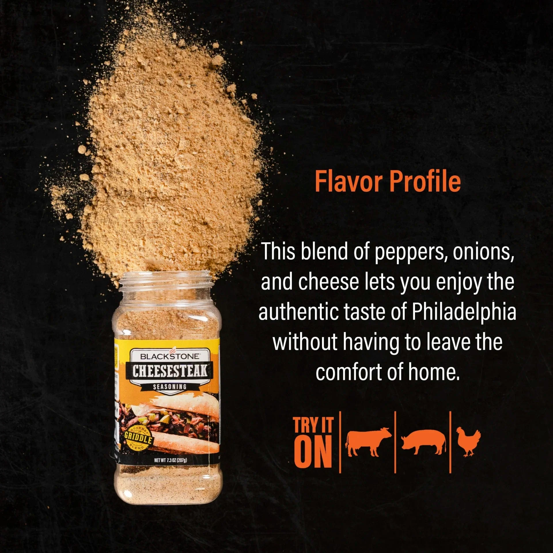 Blackstone Cheesesteak Seasoning (7.3 oz.) - 4104 - Image 4