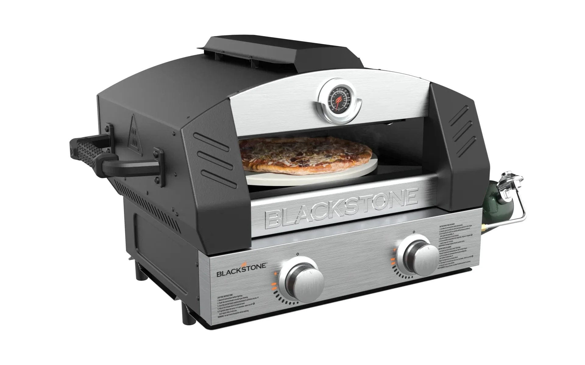 Blackstone Griddle Essentials Portable Pizza Oven (w/ Pizza Peel & Cutter) - Image 2