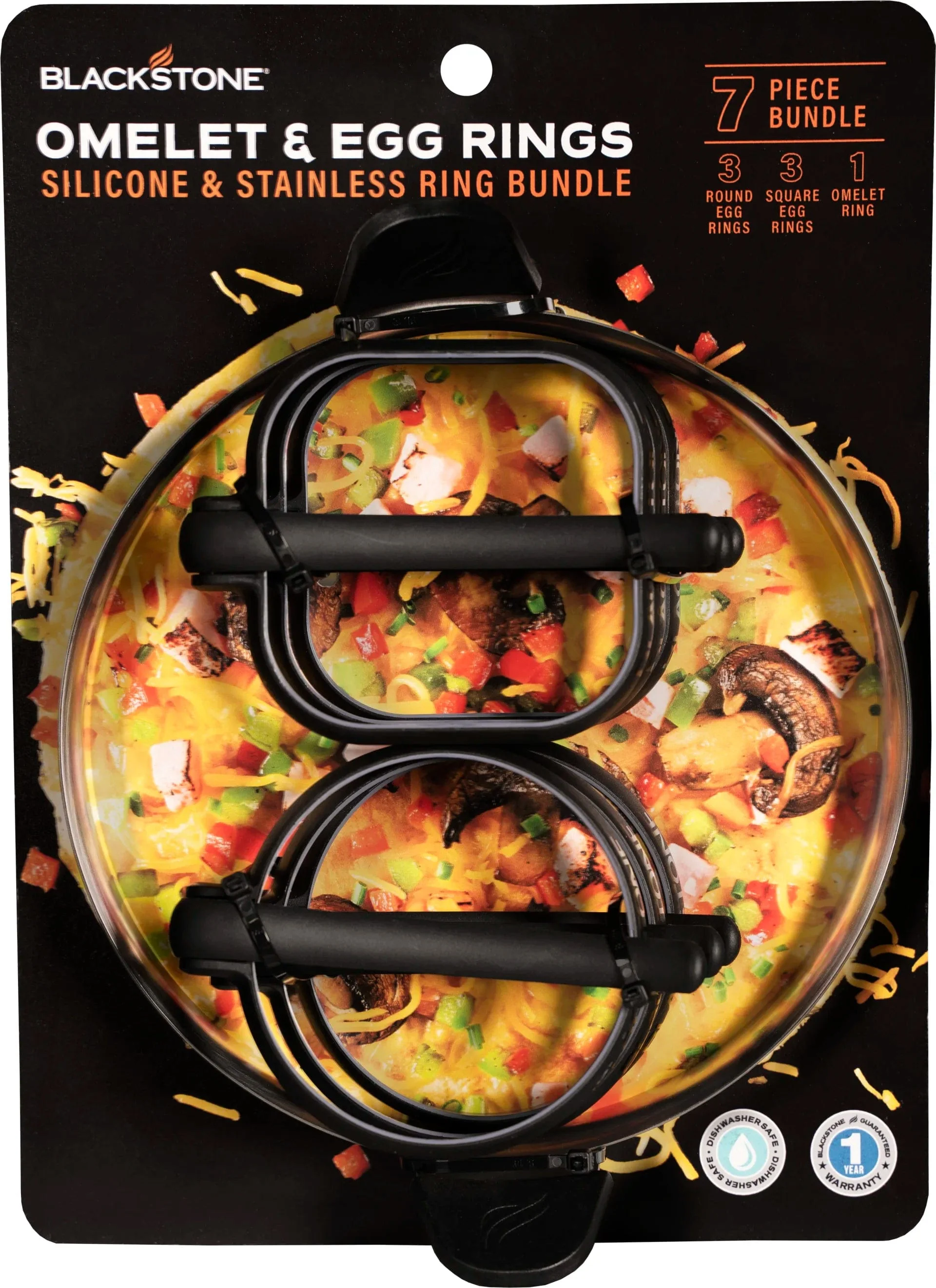 Blackstone Omelet & Egg Ring Kit (7-Pieces) - 5515 - Image 5