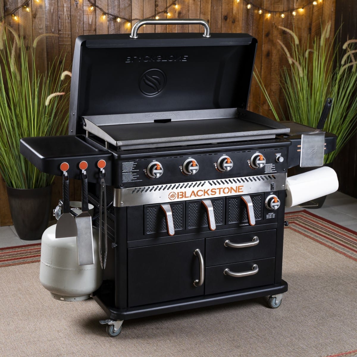 Blackstone Patio 36" Cabinet Griddle w/ Airfryer (C&H Package Special!) - Image 5