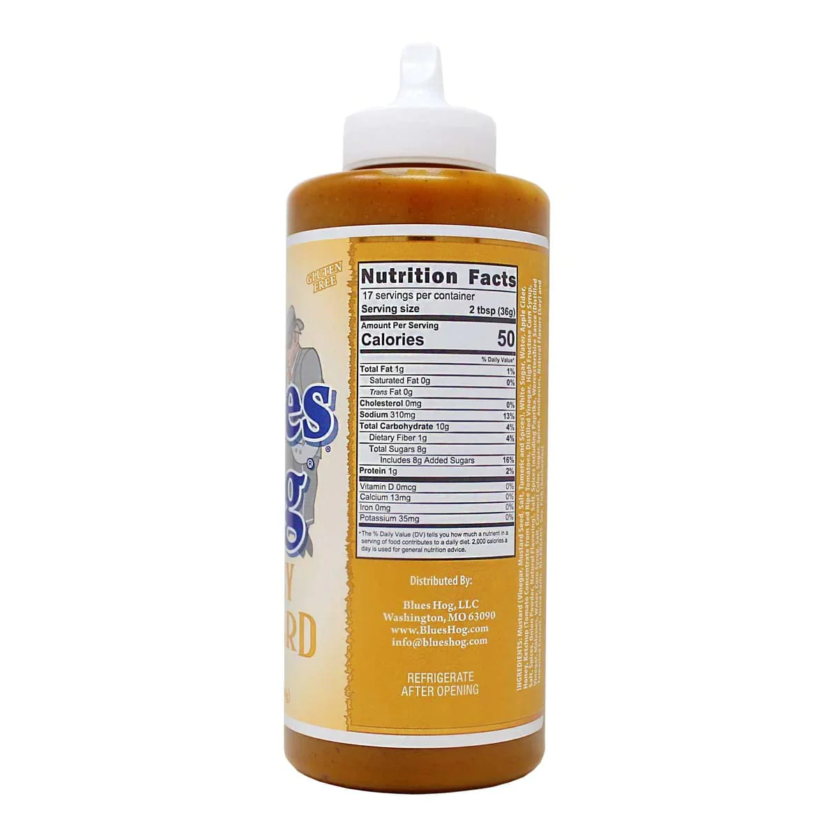 Blues Hog Honey Mustard BBQ Sauce Squeeze Bottle (24 oz.) - 70310 - Image 3