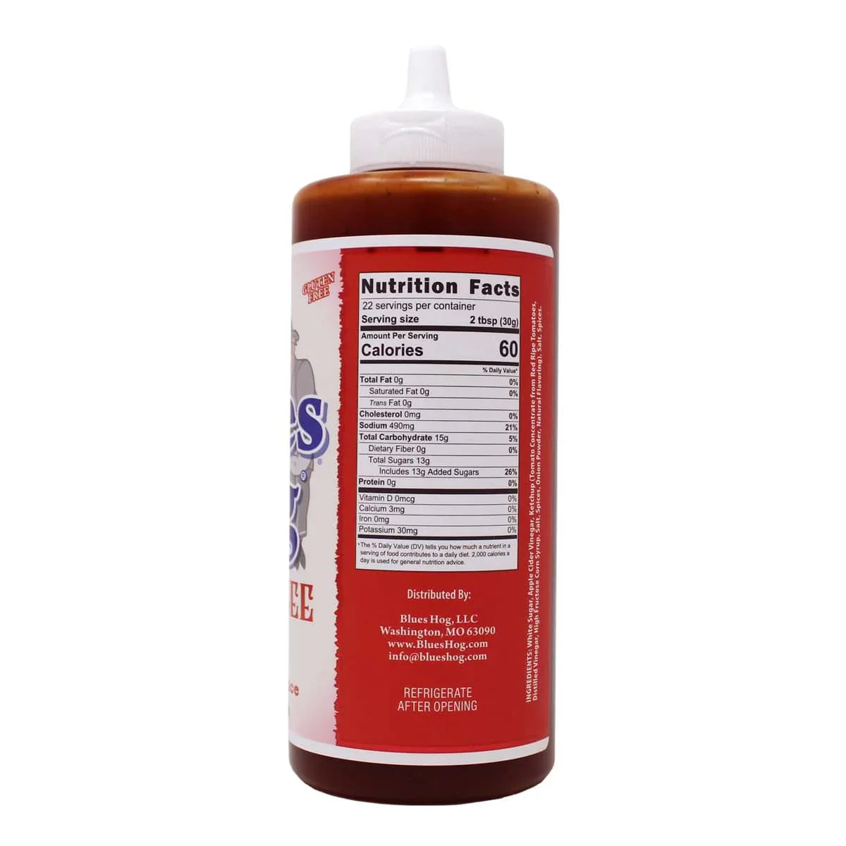 Blues Hog Tennesee Red BBQ Sauce Squeeze Bottle (24 oz.) - 70210 - Image 3