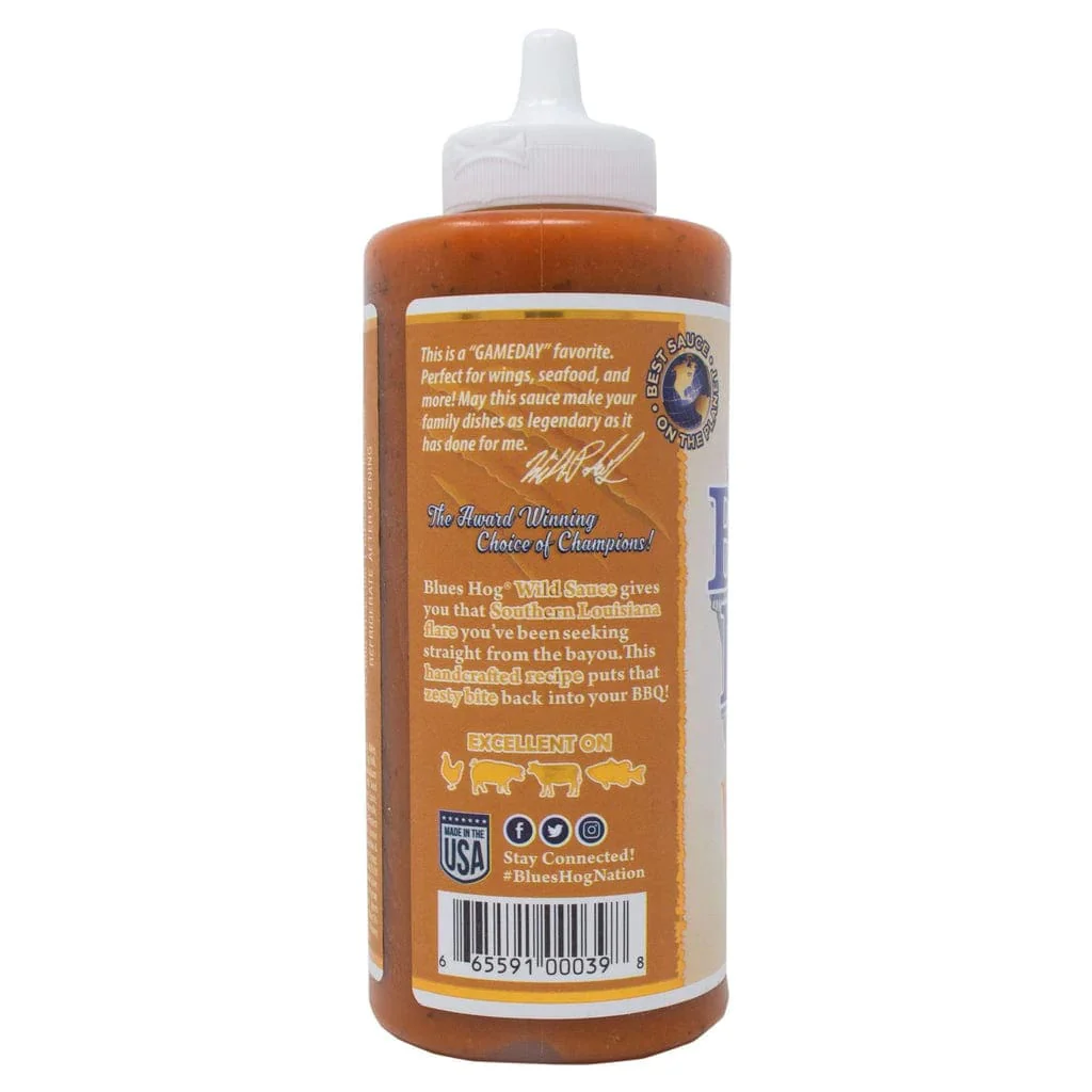 Blues Hog Wild Wing BBQ Sauce Squeeze Bottle (19 oz.) - 70810 - Image 2