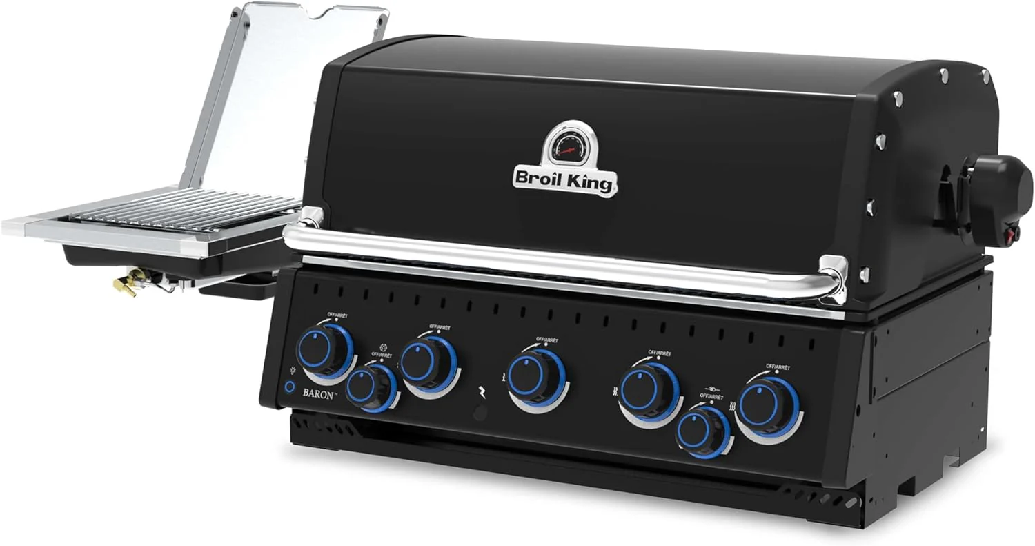 Broil King Baron 590 32" Infrared Shadow Built-In Gas Grill - Image 2