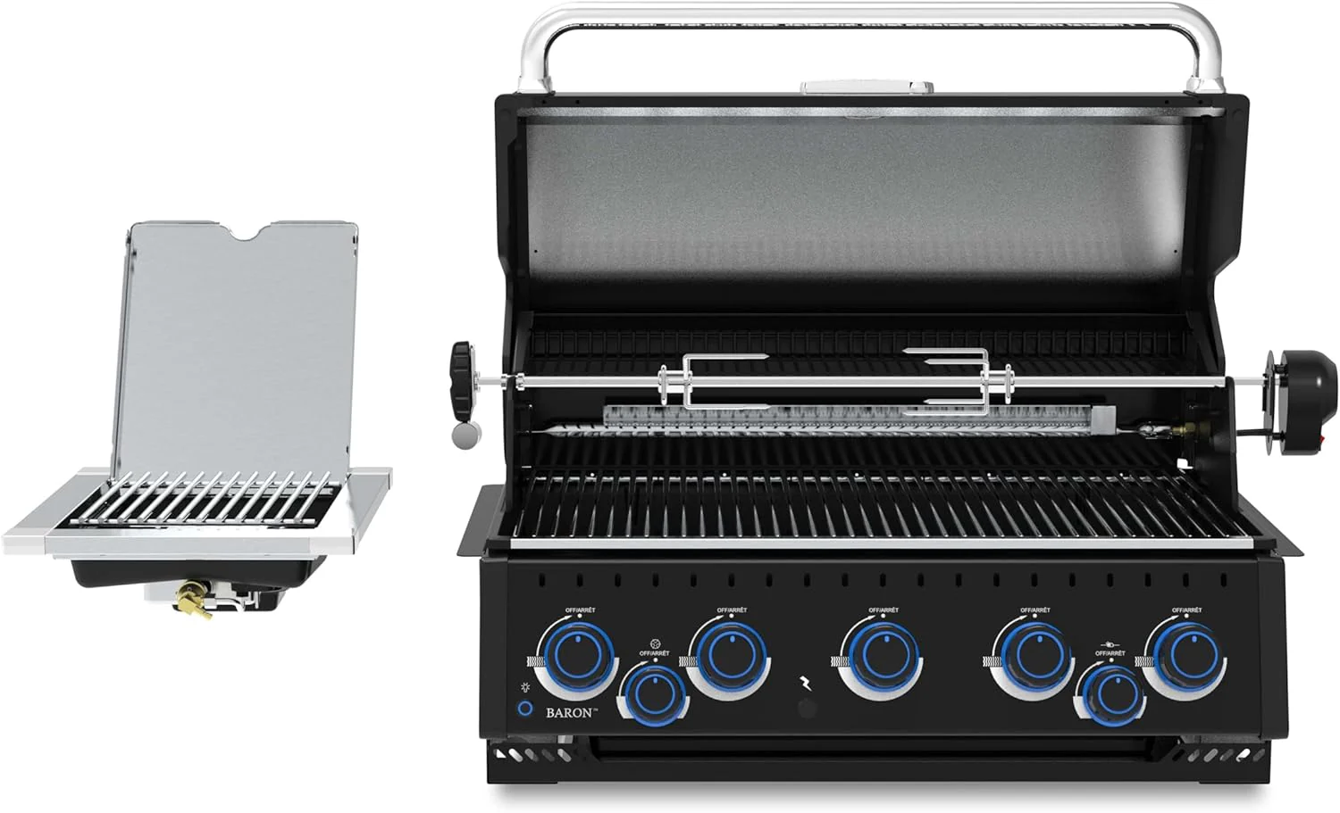 Broil King Baron 590 32" Infrared Shadow Built-In Gas Grill - Image 3
