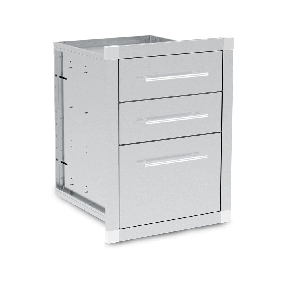 Broil King Enclosed 3 Drawer Assembly - 800510 - Image 4