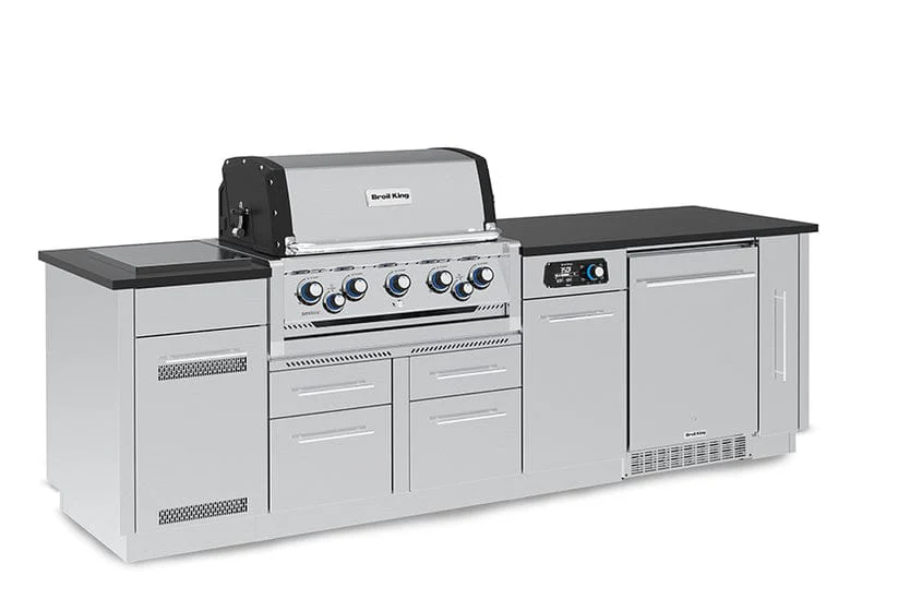 Broil King Imperial QS 590iF Outdoor Kitchen Island - Image 2