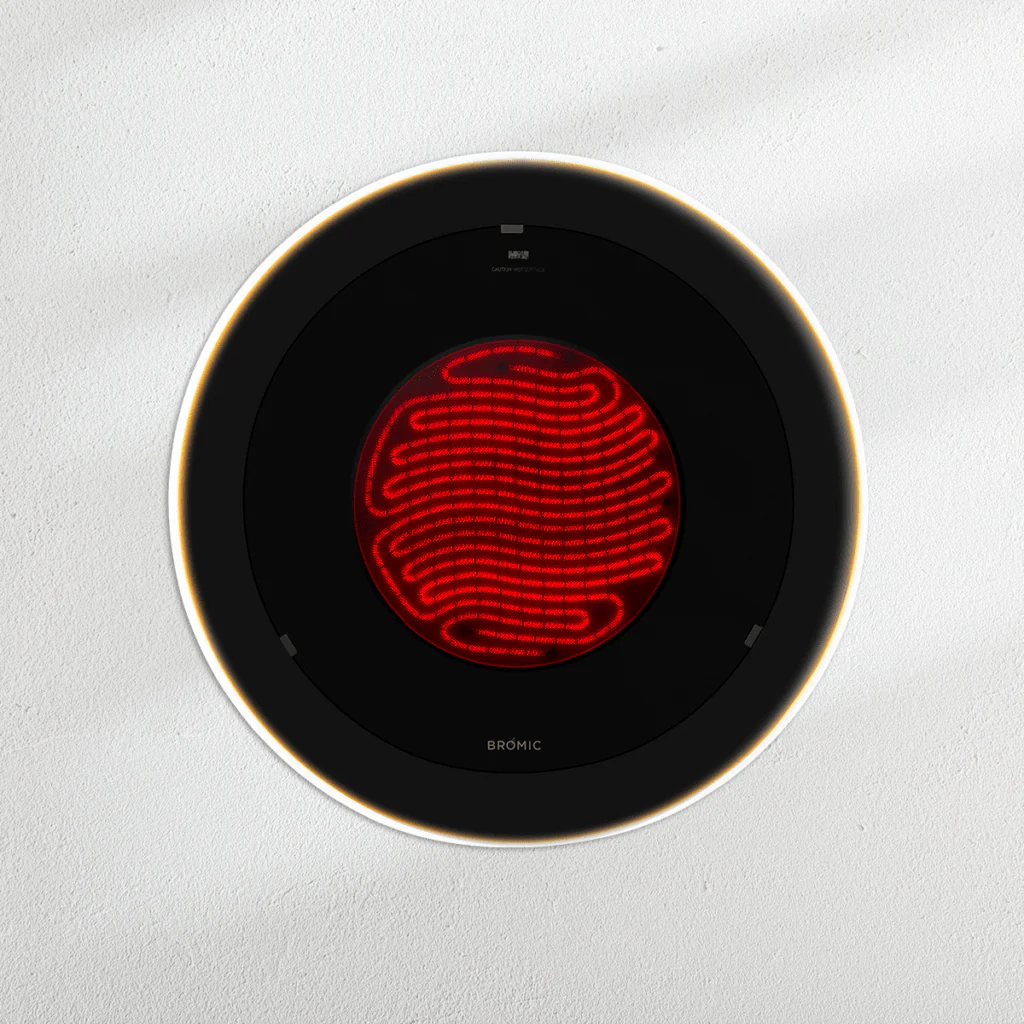 Bromic Heating Eclipse Smart-Heat Electric Pendant + Twin Pole - Image 2