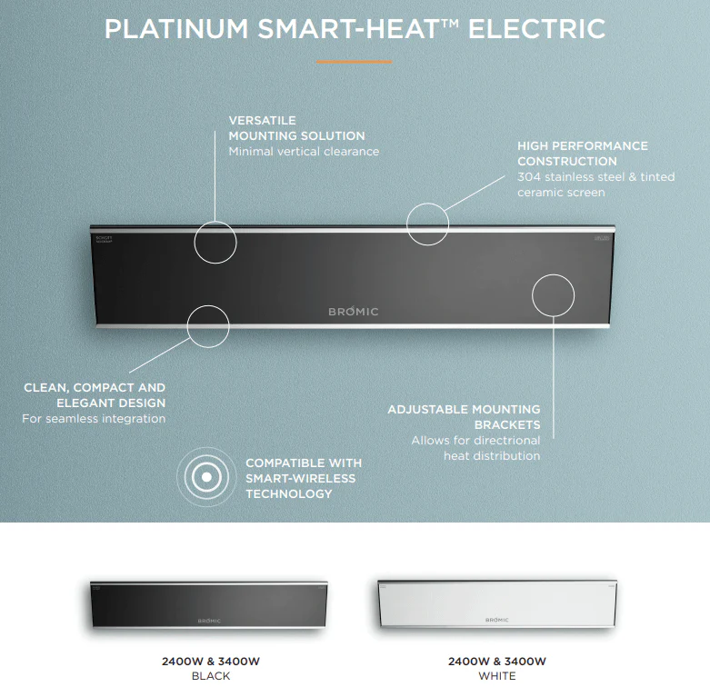 Bromic Heating Platinum Smart-Heat Electric Heater (3400w) - Image 6