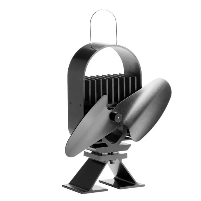 Caframo Ecofan AirDeco I 160 CFM Gas & Wood Stove Fan (Black) - 8203CAXBX - Image 2