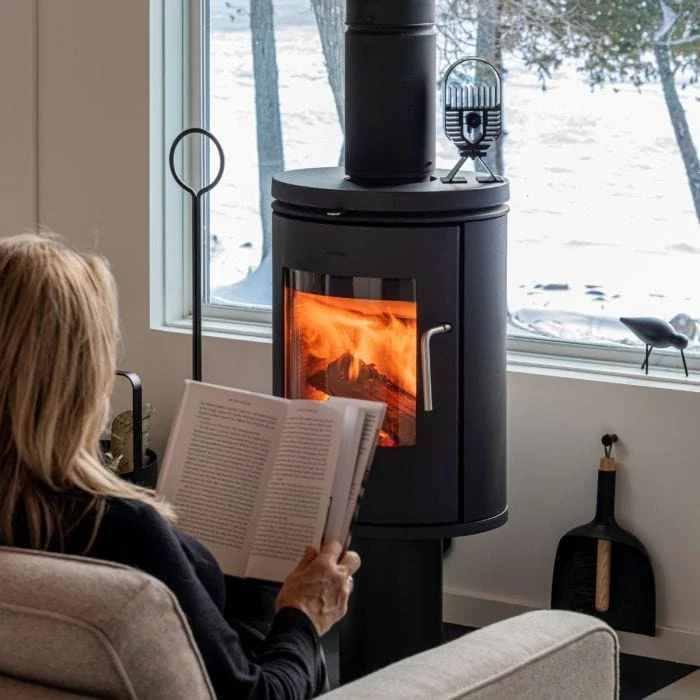 Caframo Ecofan AirDeco I 160 CFM Gas & Wood Stove Fan (Black) - 8203CAXBX - Image 4