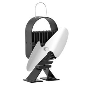 Caframo Ecofan AirDeco I 160 CFM Wood Stove Fan (Nickel) - 8203CAKBX - Image 2