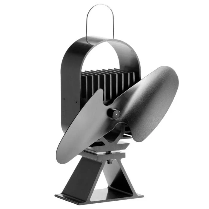 Caframo Ecofan AirDeco II 190 CFM Wood Stove Fan (Black) - 8204CAXBX - Image 2
