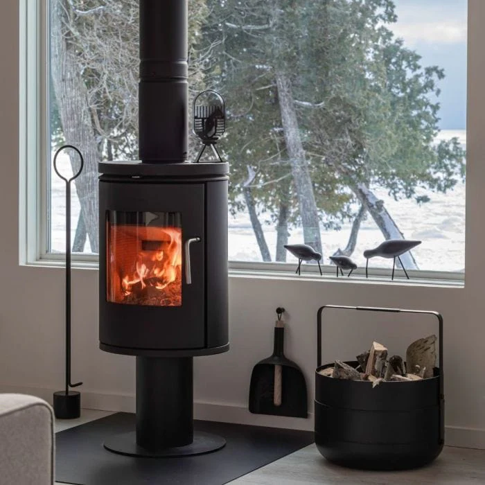 Caframo Ecofan AirDeco II 190 CFM Wood Stove Fan (Black) - 8204CAXBX - Image 4