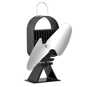 Caframo Ecofan AirDeco II 190 CFM Wood Stove Fan (Nickel) - 8204CAKBX - Image 2