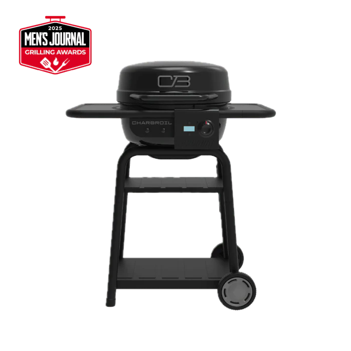 Char Broil Bistro Pro Electric Grill + Charcoal Mode Blackout