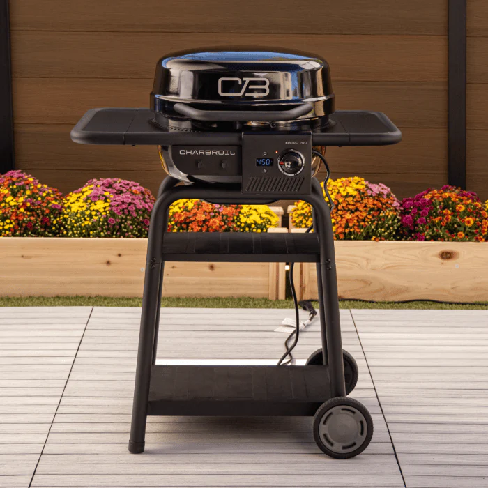 Char Broil Bistro Pro Electric Grill + Charcoal Mode Blackout - Image 4