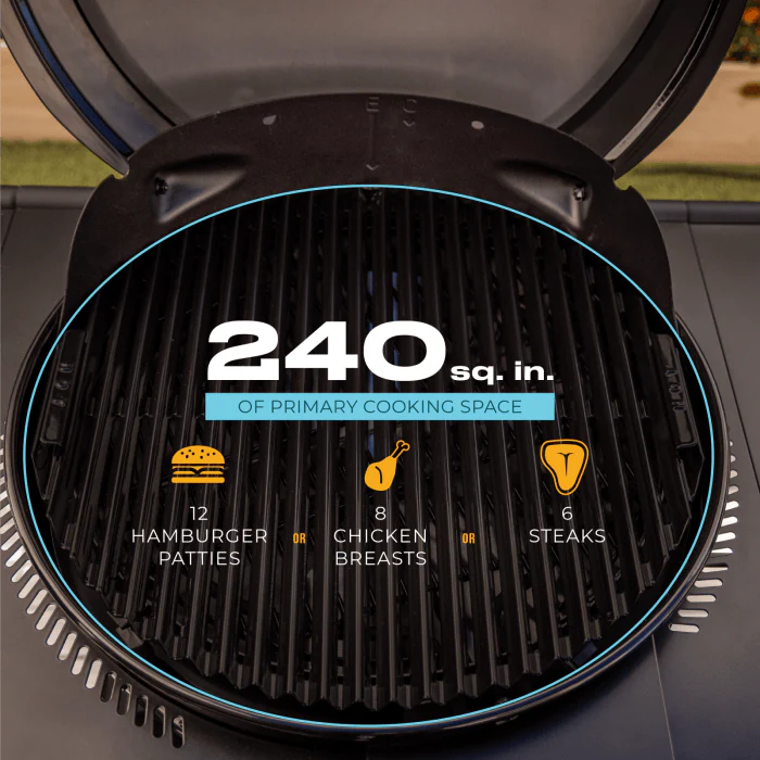 Char Broil Bistro Pro Electric Grill + Charcoal Mode Blackout - Image 8