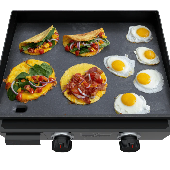 Char Broil Performance Series 22" Portable Tabletop 2 Burner Propane Gas Griddle - Image 12