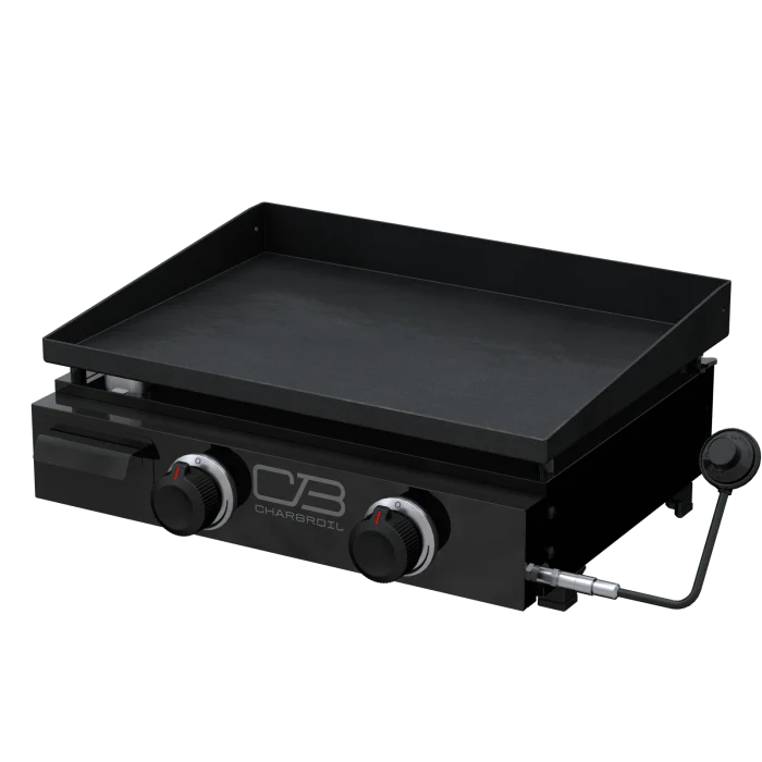 Char Broil Performance Series 22" Portable Tabletop 2 Burner Propane Gas Griddle - Image 4