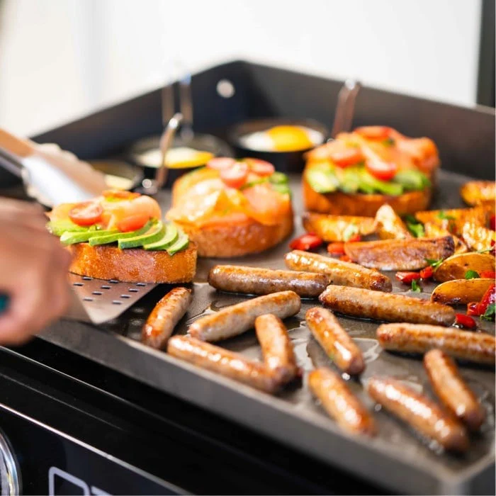 Char Broil Performance Series 22" Portable Tabletop 2 Burner Propane Gas Griddle - Image 9