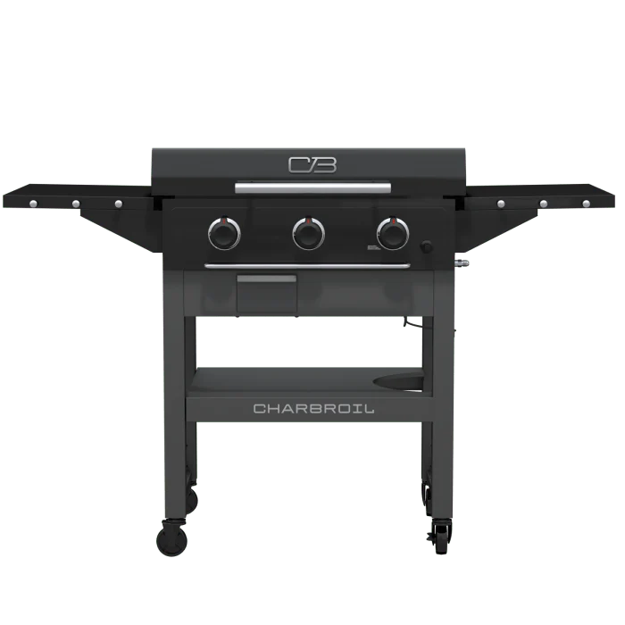 Char Broil Performance Series 28" XL Propane Gas Griddle With Cart 3 Burner Flat Top Grill