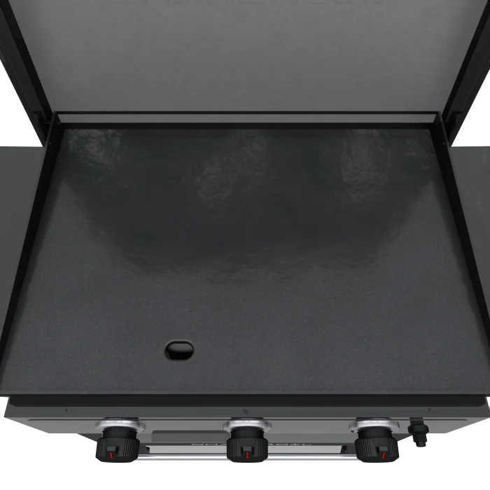 Char Broil Performance Series 28" XL Propane Gas Griddle With Cart 3 Burner Flat Top Grill - Image 10