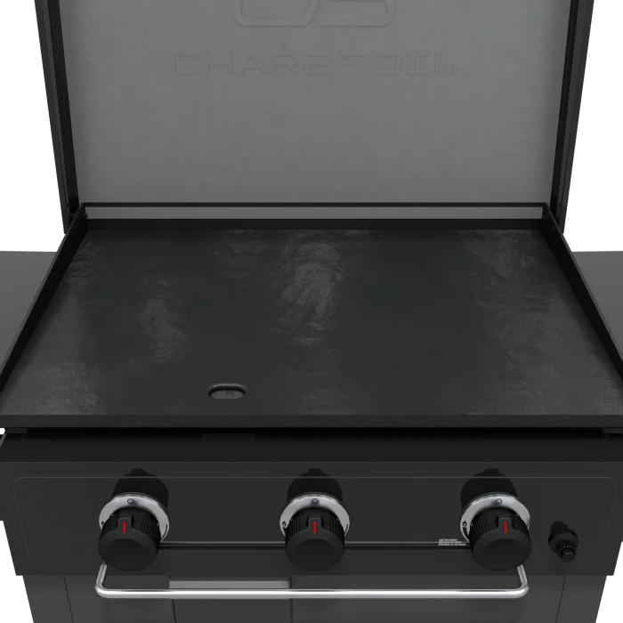Char Broil Performance Series 28" XL Propane Gas Griddle With Cart 3 Burner Flat Top Grill - Image 12