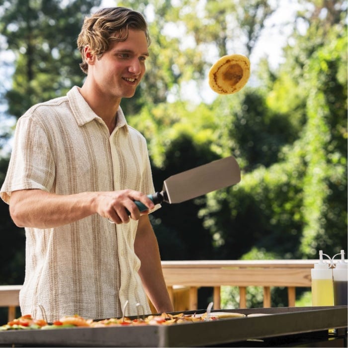 Char Broil Performance Series 36" Propane Gas Griddle with Cart 4 Burner Flat Top Grill - Image 13