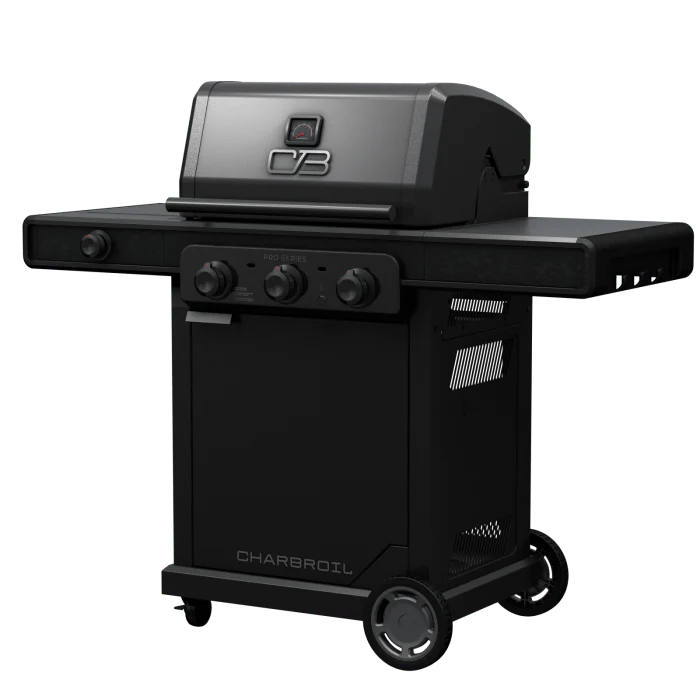 Char Broil Pro Series 3-Burner Gas Grill with Side Burner - Image 3