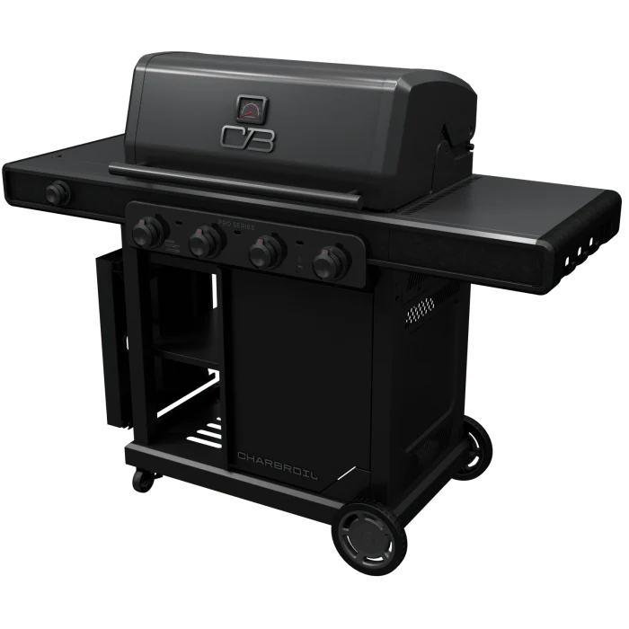 Char Broil Pro Series 4-Burner Gas Grill with Side Burner - Image 3