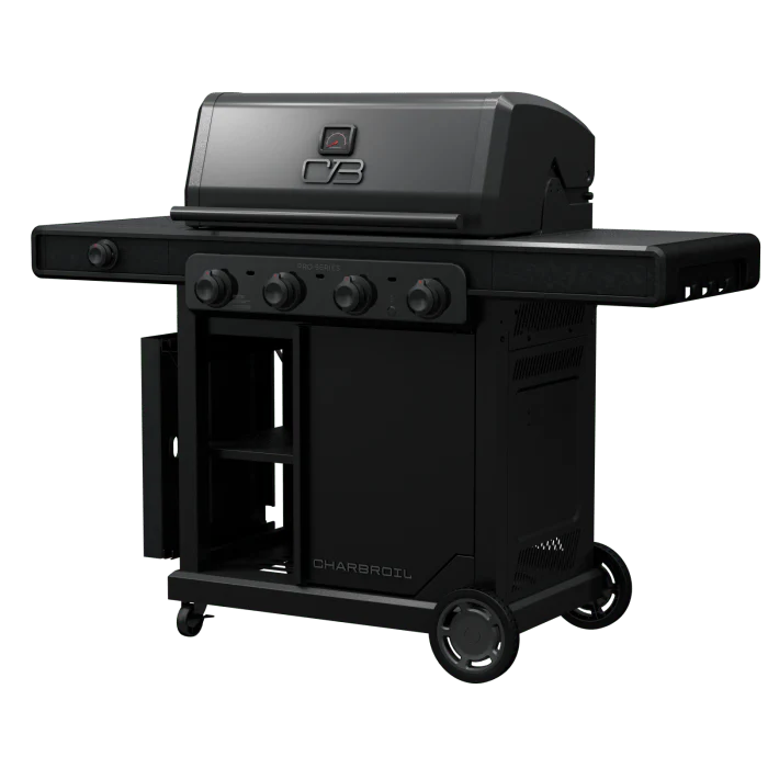 Char Broil Pro Series 4-Burner Gas Grill with Side Burner - Image 4
