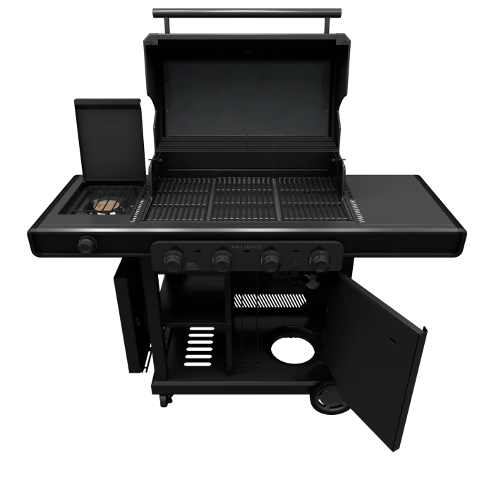 Char Broil Pro Series 4-Burner Gas Grill with Side Burner - Image 5