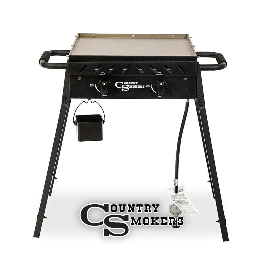 Country Smokers 2-Burner Griddle - Image 6