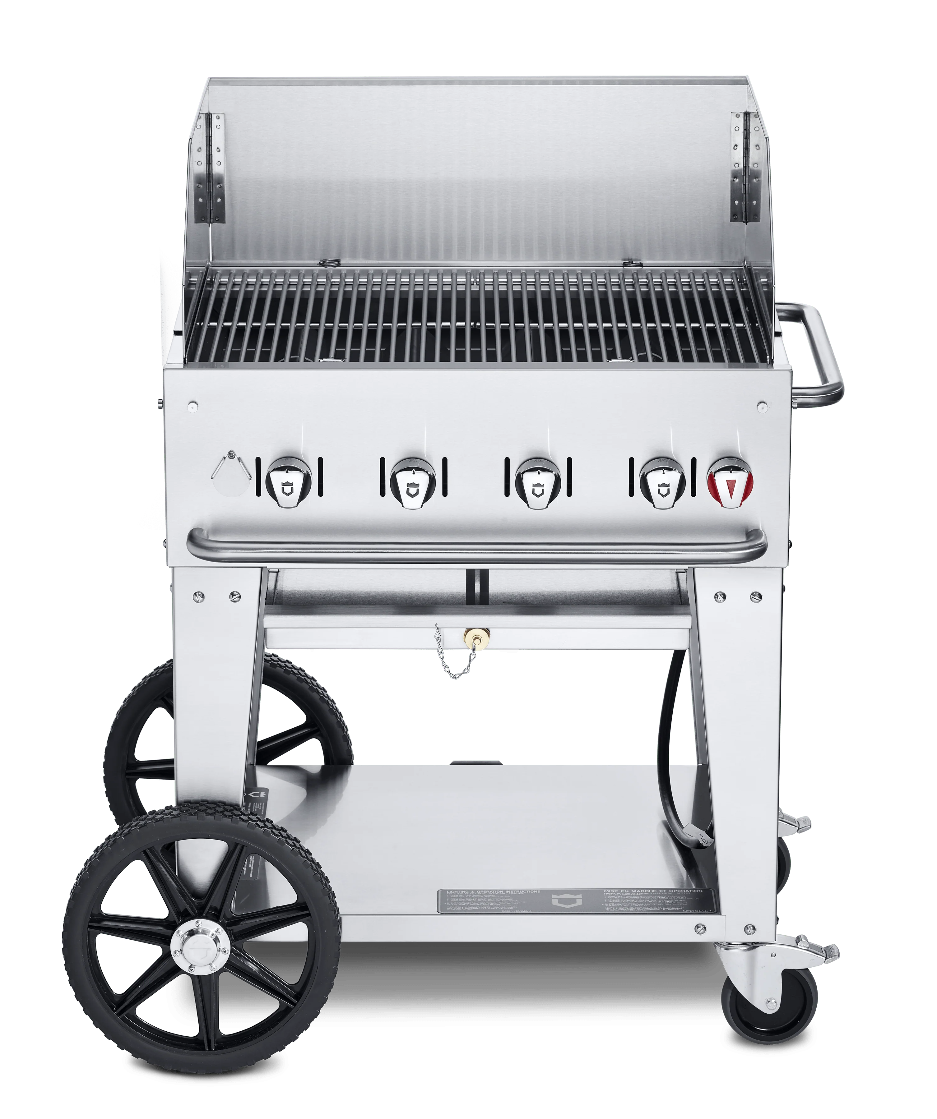 Crown Verity 30" Mobile Grill + Wind Guard