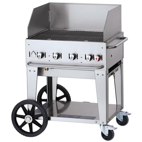 Crown Verity 30" Mobile Grill + Wind Guard - Image 2