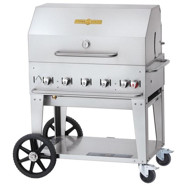 Crown Verity 36" Mobile Grill + RollDome Package - Image 2