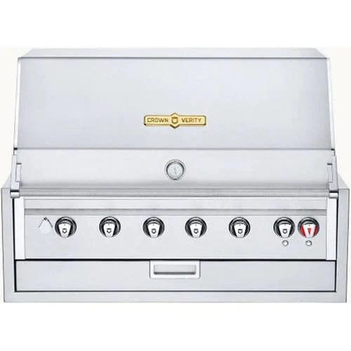 Crown Verity 42" Infinite Built-in Gas Grill with Dome & Light Package