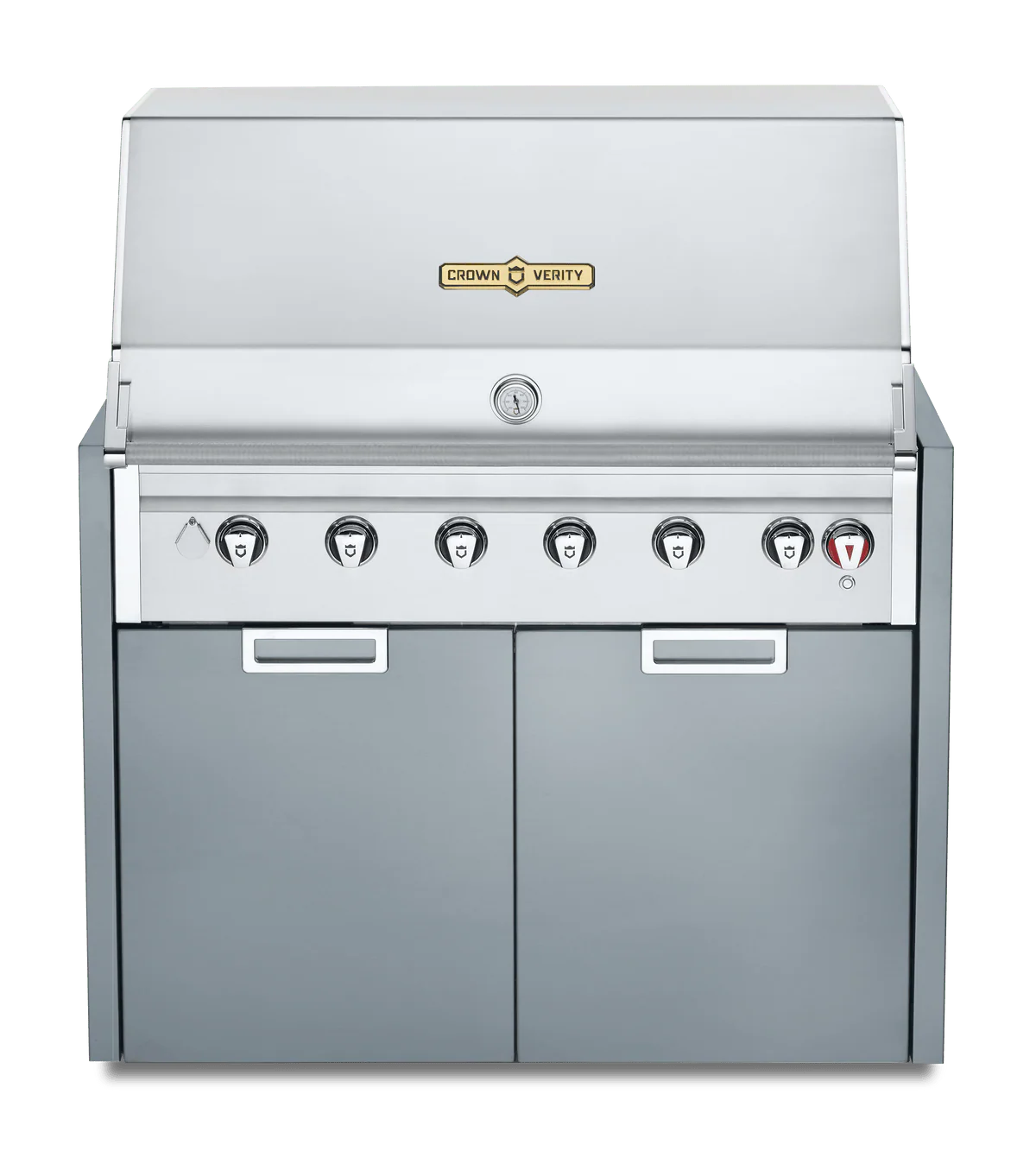 Crown Verity 42" Infinite Modular Gas Grill with Light Package & Propane Tank Holder - Image 4