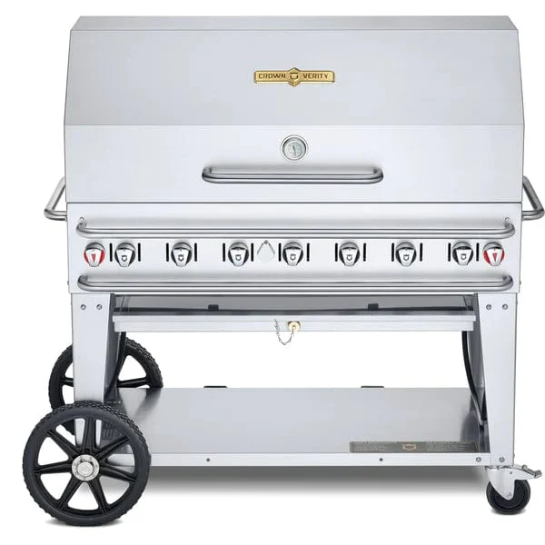 Crown Verity 48" Rental Gas Grill with Dome Package (50/100lb Tanks Only)