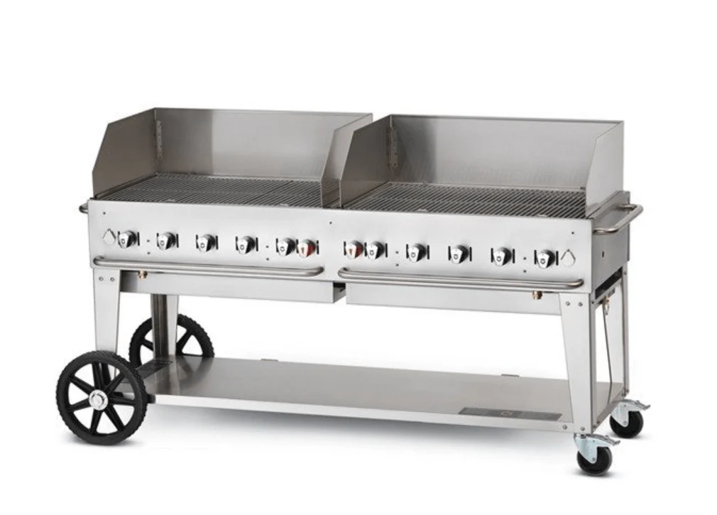 Crown Verity 72" Mobile Grill + WindGuards - Image 2