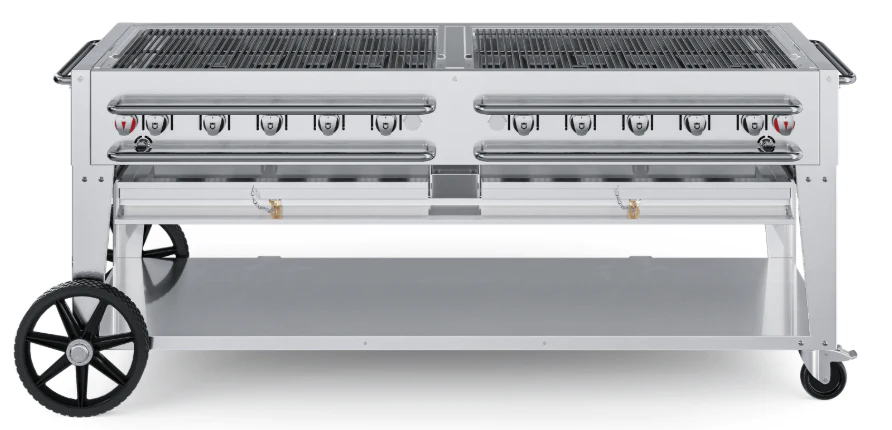 Crown Verity 72" Rental Gas Grill (50/100lb Tanks Only) - CV-RCB-72-SI50/100