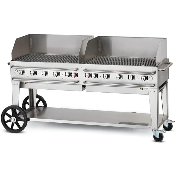 Crown Verity 72" Rental Gas Grill with 2x Windguard Package (50/100 lb Tanks Only)