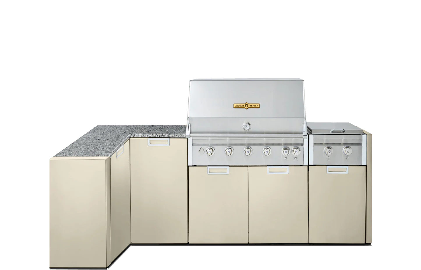 Crown Verity Corner Modular Grill Package (w/ Light Package) - Image 3