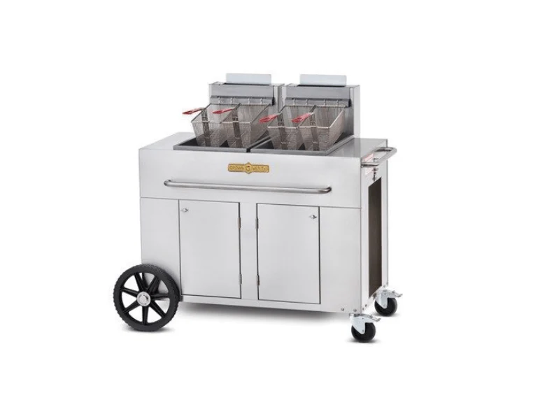 Crown Verity Double Tank Fryer